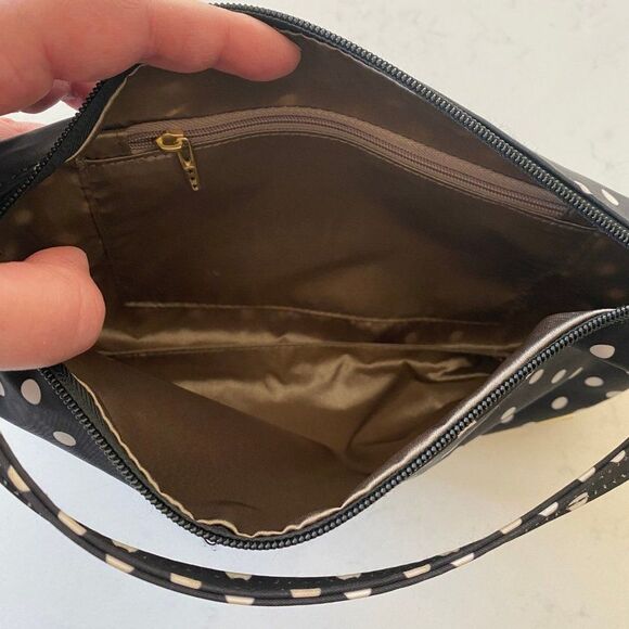 Jujube Black/White Polka dot Dutchess bag - Picture 4 of 5